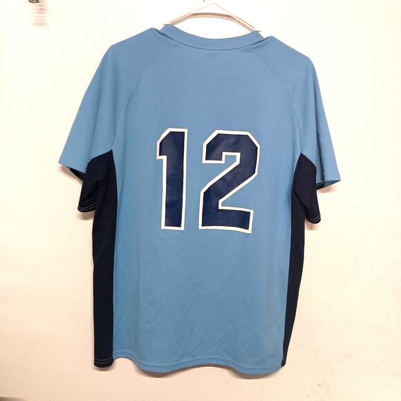 Tampa Bay Rays MLB Baseball Jersey #12 TEAMWORK ATHLETIC APPAREL SZ L blue - Picture 4 of 4